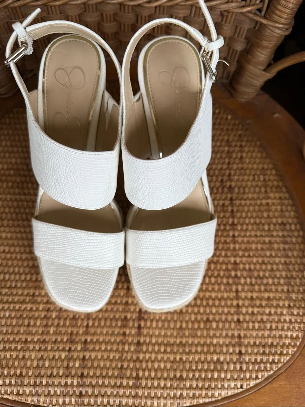 Jessica Simpson stylish white